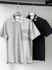 Áo Polo Burberry BBR Ryland Collar Logo (Black) [Mirror Quality]