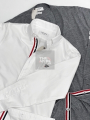 ÁO SƠ MI THOM BROWNE TB CLASSIC GROSGRAIN PLACKET OXFORD (SỌC DỌC)