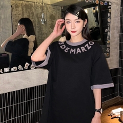 Áo Thun 13De Marzo Round Neck Knit Logo (Black) Best Quality