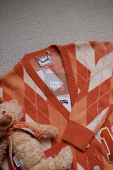 Áo Cardigan 13De Marzo Diamond  (Oragne) Best Quality