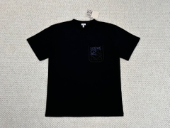 Áo Thun Loewe Two-tone Anagram Embroidered Patch (Black) [Mirror Quality]