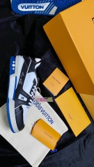 Giày Louis Vuitton Trainer SS21 (Black) [Mirror Quality]