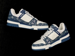 Giày LV Trainer Sneaker (Blue) [Mirror Quality]