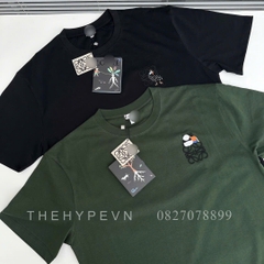 Áo Thun Loewe Relaxed Fit In Cotton (Green) [Mirror Quality]