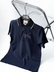 Áo Polo Loewe In Cotton (Midnight Blue) [Mirror Quality]