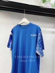 Áo Thun 13De Marzo Paisley Sleeve Palda Bear (Blue) Best Quality