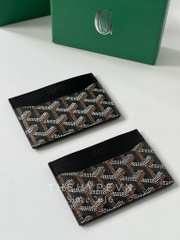 Card Holder Goyard Saint-Sulpice (Đen) [MIRROR QUALITY]