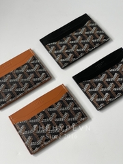 Card Holder Goyard Classic (Tan-Black) [Mirror Quality]