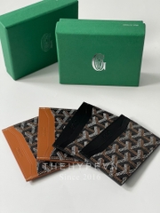 Card Holder Goyard Classic (Tan-Black) [Mirror Quality]