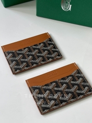 Card Holder Goyard Classic (Tan-Black) [Mirror Quality]