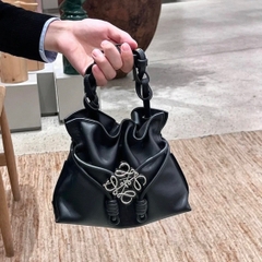 Túi Loewe Flamenco Clutch In Nappa (Black) [Mirror Quality]