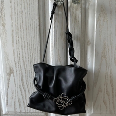 Túi Loewe Flamenco Clutch In Nappa (Black) [Mirror Quality]