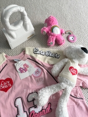 Áo Thun 13DE Marzo x Care Bears Hud Squad (Pink) Best Quality