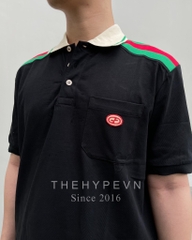 Áo Polo Gucci GC Cruise Retro GG SS24 (Black) [Mirror Quality]