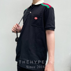 Áo Polo Gucci GC Cruise Retro GG SS24 (Black) [Mirror Quality]