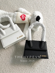 JACQUEMUS BAG - Túi Jacquemus Le Chiquito Noetud (White) [Mirror Quality]