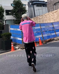 Áo Thun Chrome Hearts CH Pink ScrollL (Pink) [Mirror Quality]