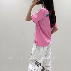 Áo Thun Chrome Hearts CH Pink ScrollL (Pink) [Mirror Quality]