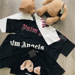 PALM ANGELS TEE - Áo thun PA Logo (WhIte) [Mirror Quality]