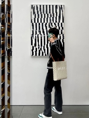Áo Khoác Celine Triomphe Teddy Double Face Jersey (Black) [Mirror Quality]