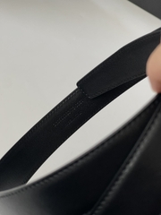 Belt YSL Cassandre Thin In Vegetable - Tanned Leather (Black) [Mirror Quality]