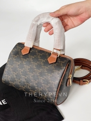 Túi Celine SMALL BOSTON CUIR TRIOMPHE (Tan) [MIRROR QUALITY]