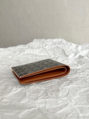GOYARD WALLET - Ví ngắn Victoire Wallet (Đen nâu) [MIRROR QUALITY]