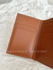 GOYARD CARD HOLDER - Saint-Marc Card Wallet (Black & Tan) [MIRROR QUALITY]