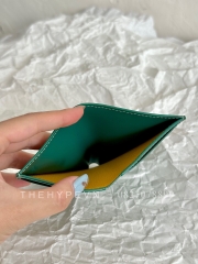 Card Wallet Goyard Saint-Pierre Holder (Green) [MIRROR QUALITY]