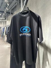 Áo Thun Balenciaga BLCG Surfer Cracked Vintage cotton (Black) [Mirror Quality]