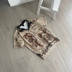 Áo Sơ Mi Cactus Jack Shirt (Brown) [Mirror Quality]