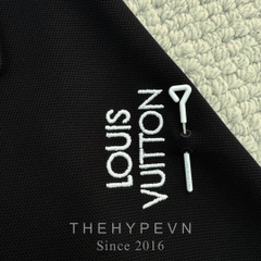 Áo Polo Louis Vuitton LV Signature Logo SS24 (Black) [Mirror Quality]