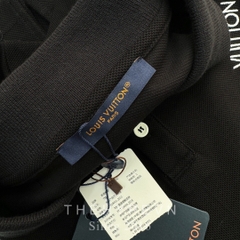 Áo Polo Louis Vuitton LV Signature Logo SS24 (Black) [Mirror Quality]