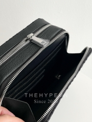 Túi Dior Pouch with Strap Black Oblique [Mirror Quality]