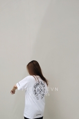 Áo Thun Chrome Hearts CH Horseshoe Logo Pocket (White) [Mirror Quality]