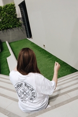 Áo Thun Chrome Hearts CH Horseshoe Logo Pocket (White) [Mirror Quality]