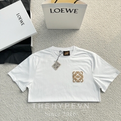 Áo Thun Loewe Anagram cotton relaxed fit (White) [Mirror Quality]