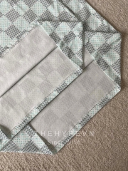 Áo Thun Louis Vuitton LV Damier Monogram (Blue-Green) [Mirror Quality]