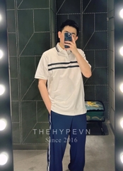 Áo Polo Gucci GC Cotton Print ( White) [Mirror Quality]
