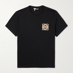 Áo Thun Loewe Anagram cotton relaxed fit (Black) [Mirror Quality]