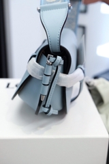 Túi Loewe Mini Gate Dual (Blue) [Mirror Quality]