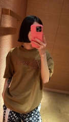 Áo Thun Louis Vuitton LV Ropes Lover Logo (Brown) [Mirror Quality]