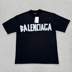 Áo Thun Balenciaga BLCG New Tape Type (Black) [Mirror Quality]