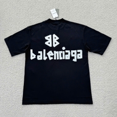 Áo Thun Balenciaga BLCG New Tape Type (Black) [Mirror Quality]