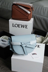 Túi Loewe Mini Gate Dual (Blue) [Mirror Quality]