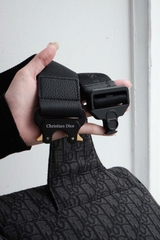 Túi Dior Saddle Bag Black Oblique Jacquard (Black) [Mirror Quality]