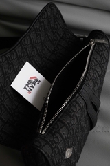 Túi Dior Saddle Bag Black Oblique Jacquard (Black) [Mirror Quality]