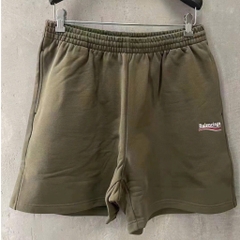 Quần Shorts Balenciaga BLCG logo-print track (Green) [Mirror Quality]
