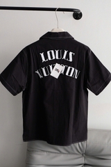 ÁO SƠ MI LOUIS VUITTON LV DOMINO PATCH JACKET (BLACK)