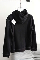 LOEWE HOODIE - HOODIE Loewe Anagram Embroidered (Black) [MIRROR QUALITY]